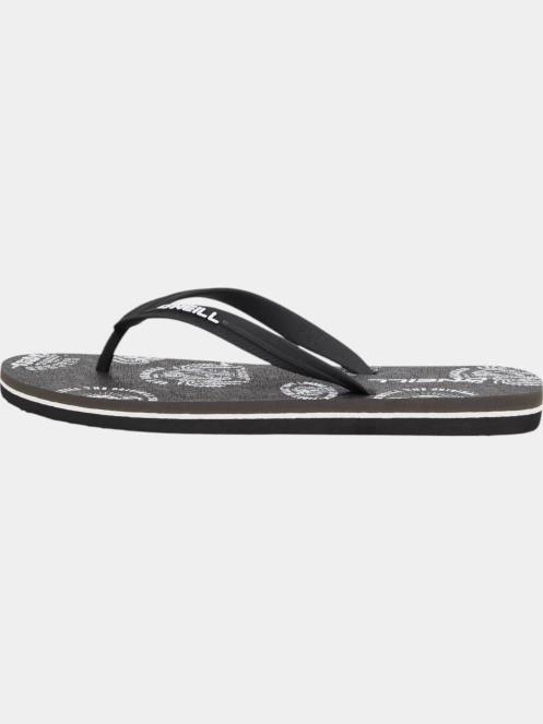 O'Neill Profile Graphic Sandals férfi flip flop papucs fekete színben 4