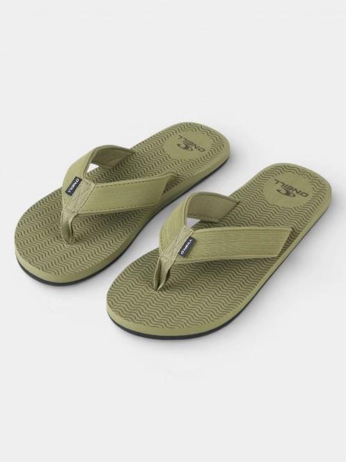 O'Neill Koosh Sandals férfi flip flop papucs zöld színben 4