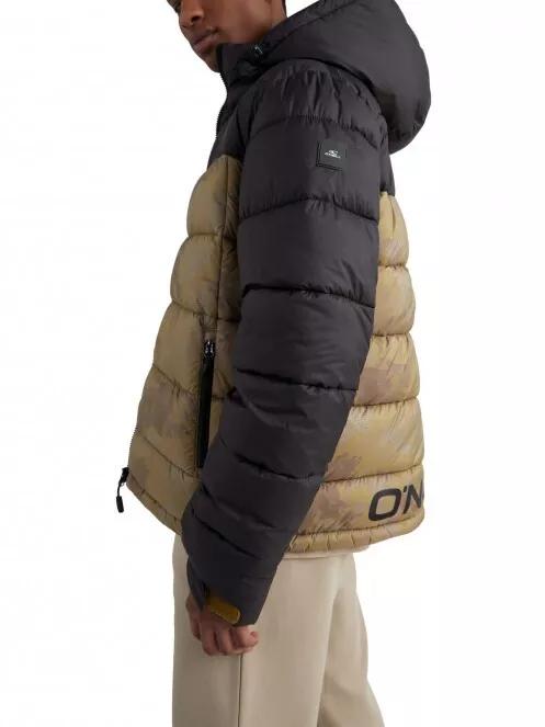 O'Neill O'Riginals Fz Puffer Jacket férfi télikabát oliva színben 4