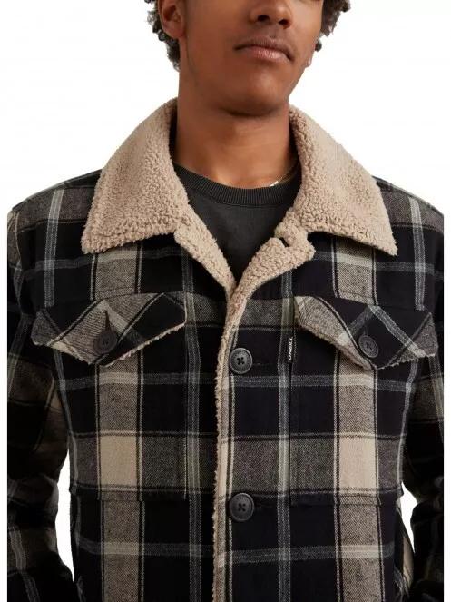 O'Neill Fleece Lined Jacket férfi utcai kabát fekete színben 4