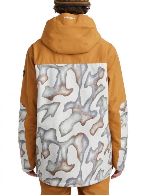 O'Neill Texture Jacket férfi síkabát barna színben 4