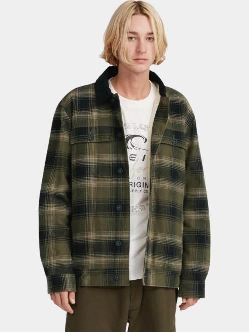 O'Neill O'Neill TRVLR Series Fleece Lined Jacket férfi átmeneti kabát zöld színben 2