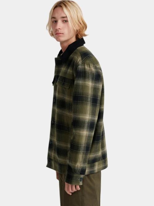 O'Neill O'Neill TRVLR Series Fleece Lined Jacket férfi átmeneti kabát zöld színben 4