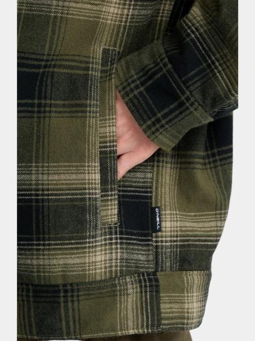 O'Neill O'Neill TRVLR Series Fleece Lined Jacket férfi átmeneti kabát zöld színben 6