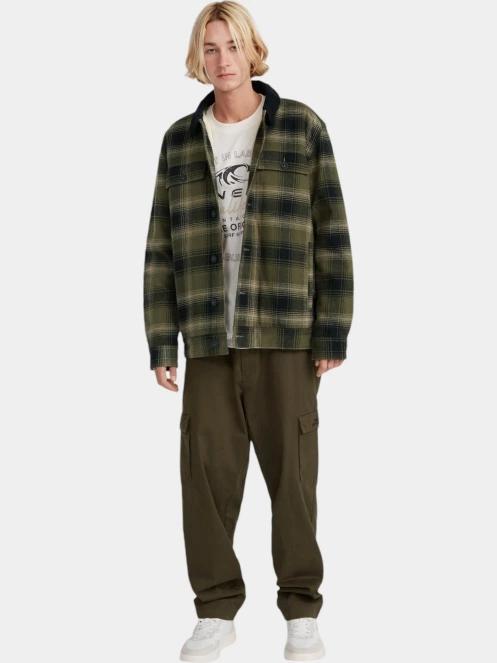 O'Neill O'Neill TRVLR Series Fleece Lined Jacket férfi átmeneti kabát zöld színben 7
