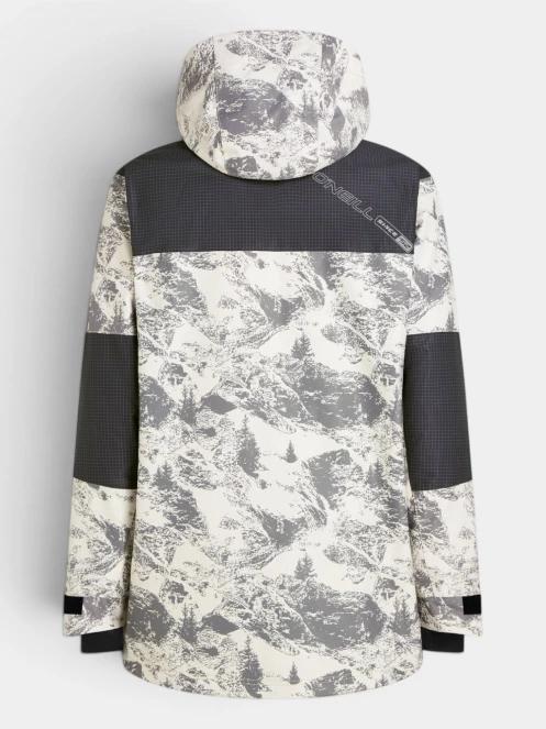 O'Neill Fwc'Peak Fire Snow Jacket férfi síkabát szürke színben 11