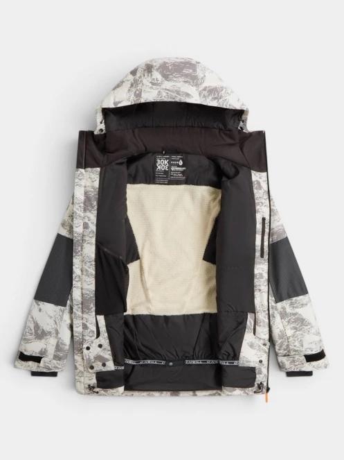 O'Neill Fwc'Peak Fire Snow Jacket férfi síkabát szürke színben 12