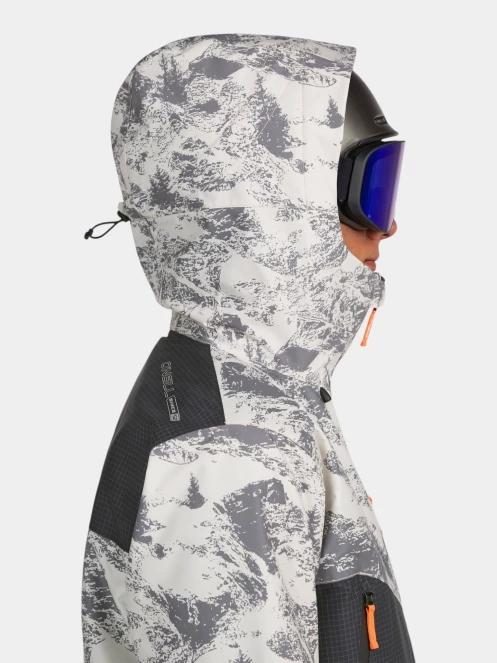 O'Neill Fwc'Peak Fire Snow Jacket férfi síkabát szürke színben 6
