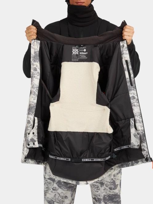 O'Neill Fwc'Peak Fire Snow Jacket férfi síkabát szürke színben 9