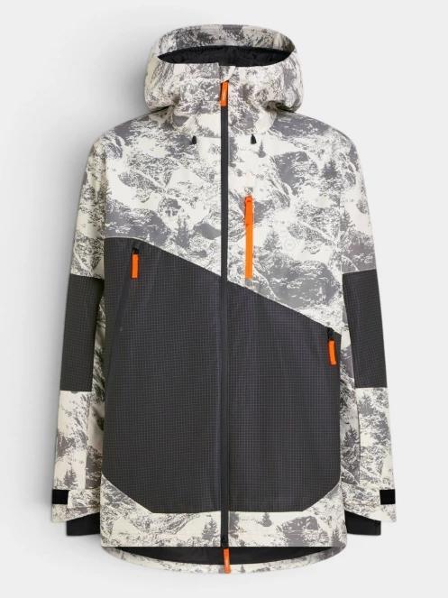 O'Neill Fwc'Peak Fire Snow Jacket férfi síkabát szürke színben 10