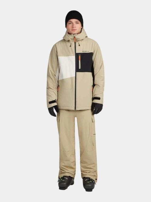 O'Neill Fwc'Cruz Triple Snow Jacket férfi síkabát homok színben 5