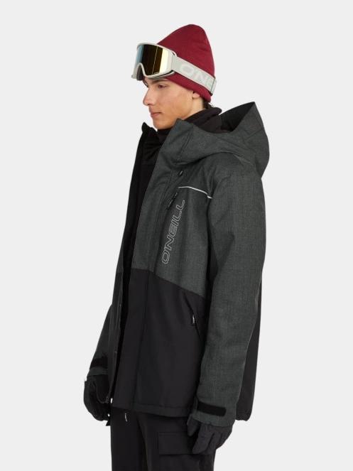 O'Neill Fwc'Cruz Melange Snow Jacket férfi síkabát fekete színben 3