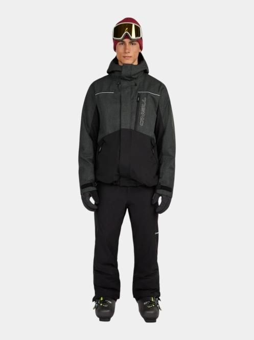 O'Neill Fwc'Cruz Melange Snow Jacket férfi síkabát fekete színben 5