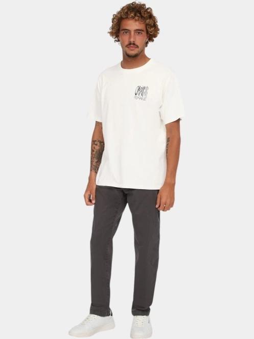 O'Neill Essentials Chino Pants férfi chino nadrág szürke színben 5