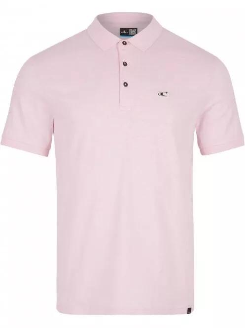 O'Neill Jack'S Base Polo férfi galléros póló rózsaszín színben 4