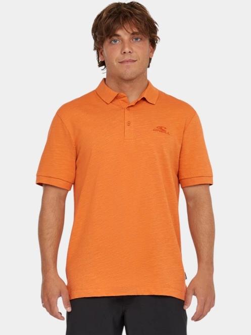 O'Neill O'Neill Small Logo Polo férfi galléros póló narancssárga színben 2