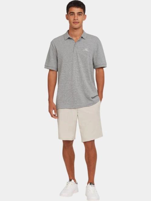 O'Neill O'Neill Small Logo Polo férfi galléros póló szürke színben 4
