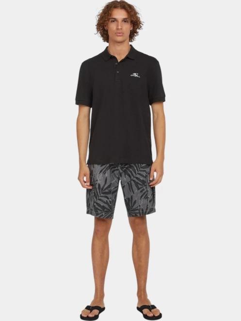 O'Neill O'Neill Small Logo Polo férfi galléros póló fekete színben 4
