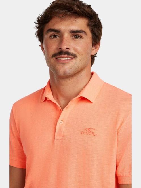 O'Neill O'Neill Slub Polo férfi galléros póló narancssárga színben 5
