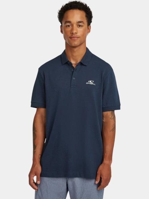 O'Neill O'Neill Slub Polo férfi galléros póló sötétkék színben 2