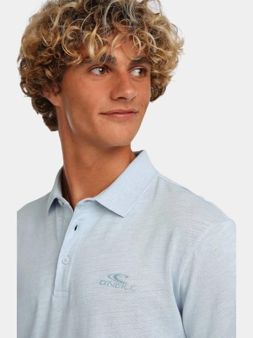 O'Neill O'Neill Slub Polo férfi galléros póló világoskék színben 5