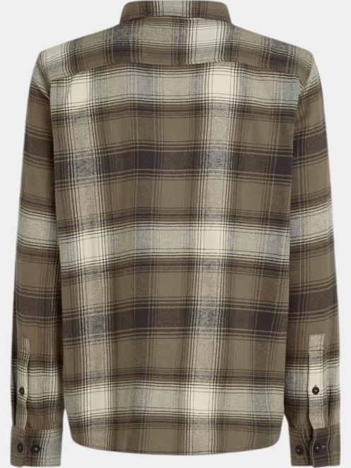 O'Neill O'Neill TRVLR Series Flannel Check Shirt férfi hosszú ujjú ing zöld színben 8