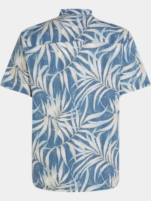 O'Neill O'Neill Print Shirt férfi rövid ujjú ing kék színben 7