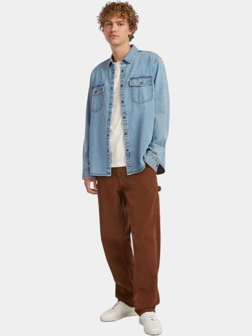 O'Neill O'riginals Denim Shirt férfi hosszú ujjú ing világoskék színben 4