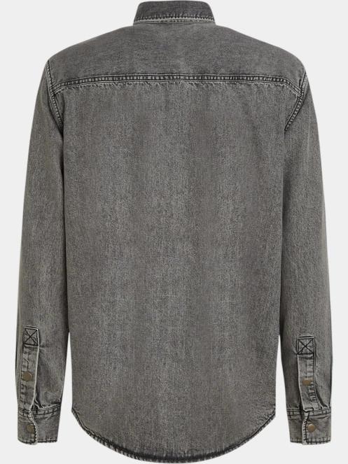 O'Neill O'riginals Denim Shirt férfi hosszú ujjú ing szürke színben 8