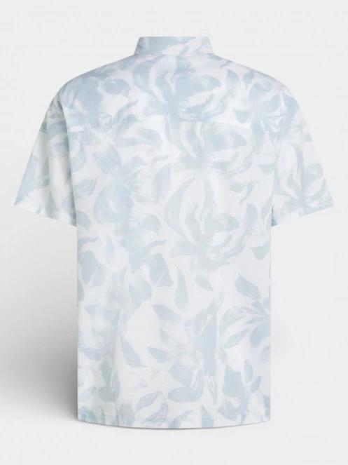 O'Neill O'Neill Print Shirt férfi rövid ujjú ing fehér színben 7
