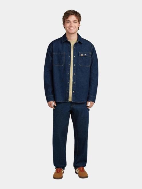 O'Neill O'Riginals Denim Shirt férfi ingkabát sötétkék színben 4