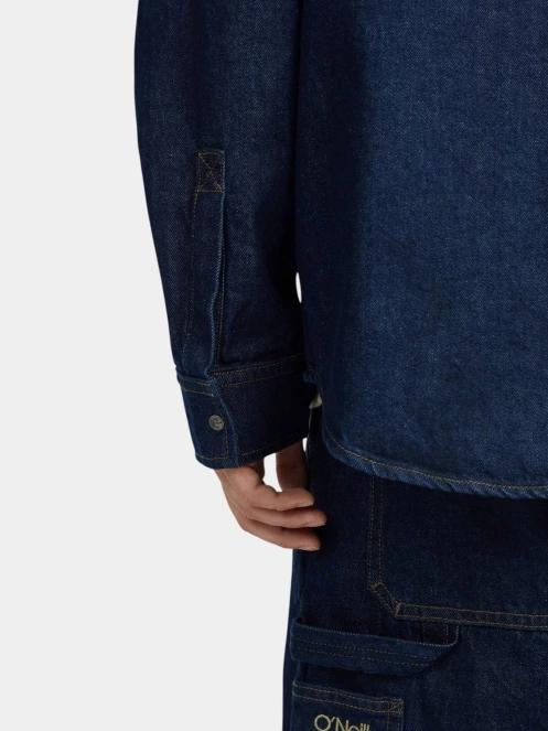 O'Neill O'Riginals Denim Shirt férfi ingkabát sötétkék színben 6