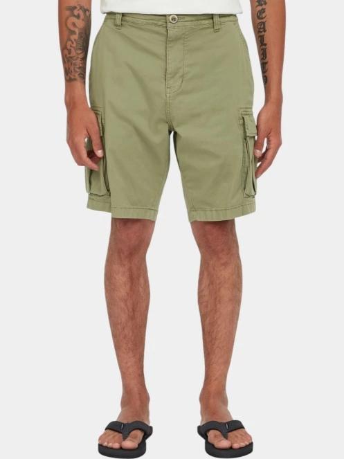 O'Neill Essentials Cargo Shorts férfi oldalzsebes rövidnadrág zöld színben 2