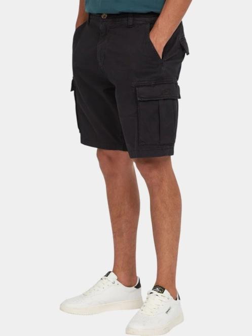 O'Neill Essentials Cargo Shorts férfi oldalzsebes rövidnadrág fekete színben 2