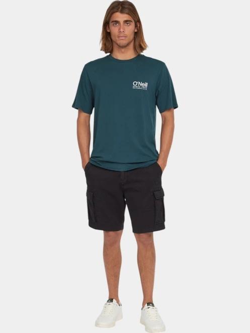 O'Neill Essentials Cargo Shorts férfi oldalzsebes rövidnadrág fekete színben 5