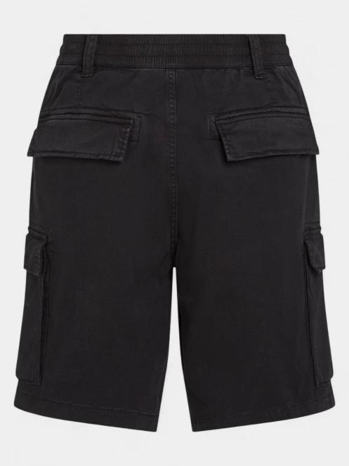 O'Neill Essentials Cargo Shorts férfi oldalzsebes rövidnadrág fekete színben 7