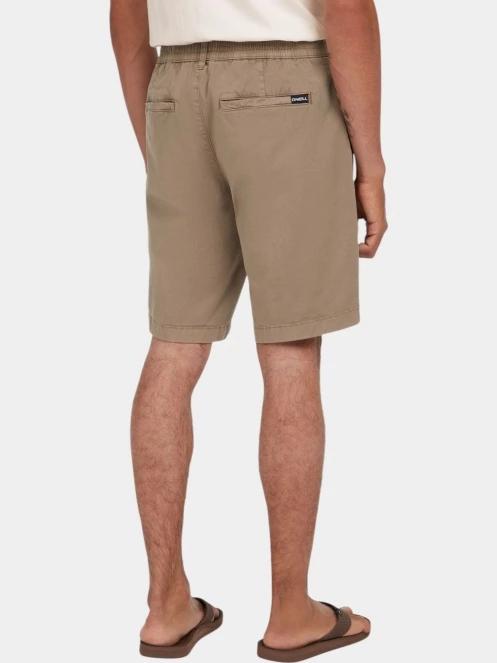 O'Neill Essentials Chino Shorts férfi rövidnadrág zöld színben 4