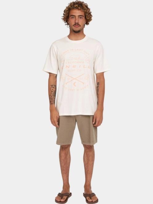O'Neill Essentials Chino Shorts férfi rövidnadrág zöld színben 5