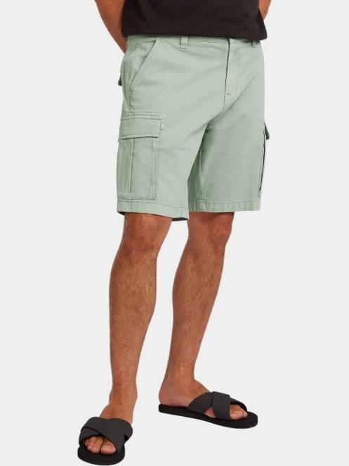 O'Neill O'Neill Essentials Cargo Shorts férfi oldalzsebes rövidnadrág zöld színben 2