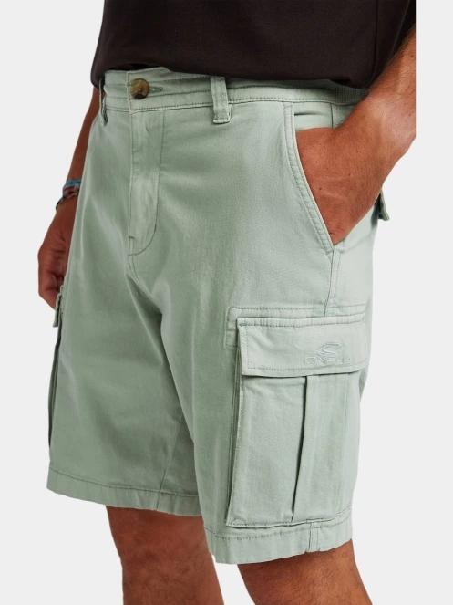 O'Neill O'Neill Essentials Cargo Shorts férfi oldalzsebes rövidnadrág zöld színben 4