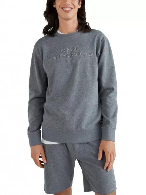 O'Neill Pique Crew Sweatshirt férfi pulóver szürke színben 2