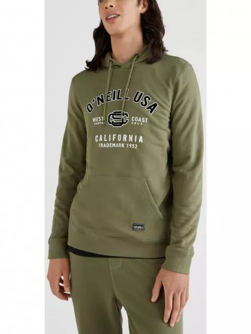 O'Neill State Hoodie férfi kapucnis pulóver oliva színben 2