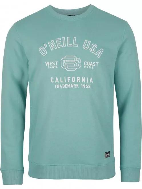 O'Neill State Crew Sweatshirt férfi pulóver zöld színben 4