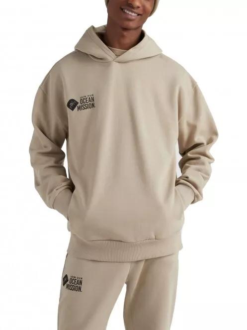 O'Neill Atlantic Hoodie férfi kapucnis pulóver fehér színben 2