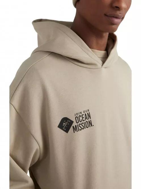 O'Neill Atlantic Hoodie férfi kapucnis pulóver fehér színben 4