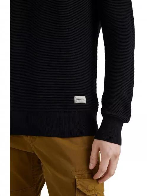 O'Neill Horz. Rib Pullover férfi pulóver fekete színben 4
