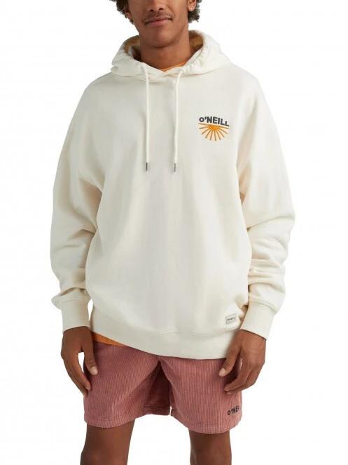 O'Neill Camorro Hoodie férfi kapucnis pulóver fehér színben 2