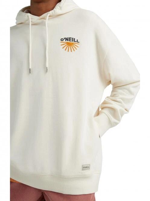 O'Neill Camorro Hoodie férfi kapucnis pulóver fehér színben 4