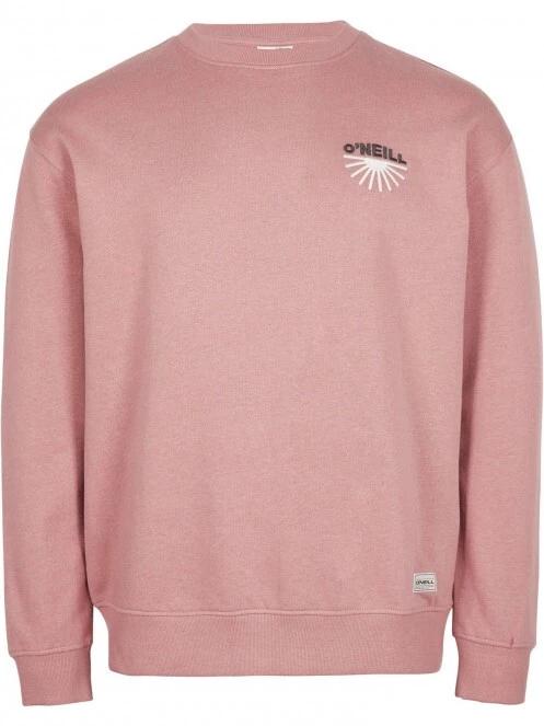 O'Neill Camorro Sweatshirt férfi pulóver rózsaszín színben 7