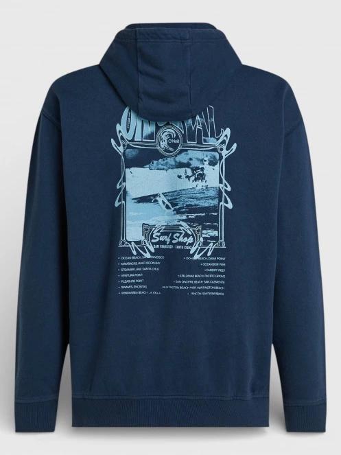 O'Neill O'Riginals Hoodie férfi kapucnis pulóver sötétkék színben 8